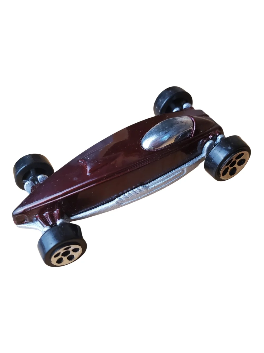 VTG 1999 Hot Wheels Street Raptor Die-Cast Car Maroon /Burgundy McDonald’s Promo